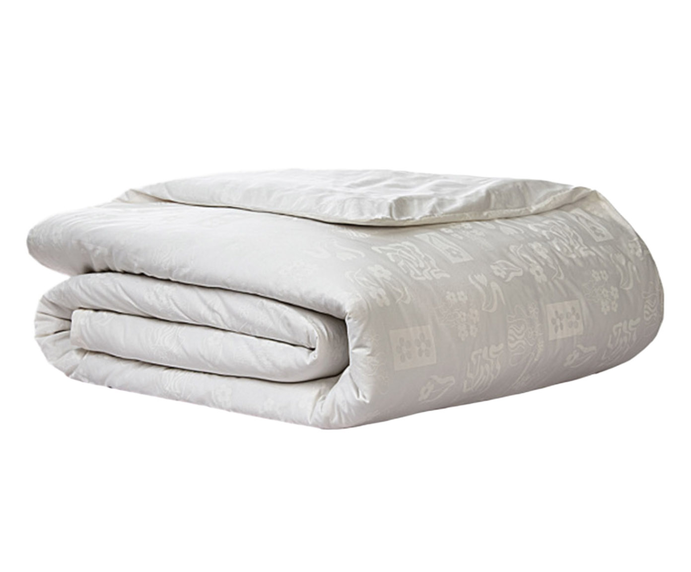 Duvet Percalle Estampado All White 200 Fios - image 1