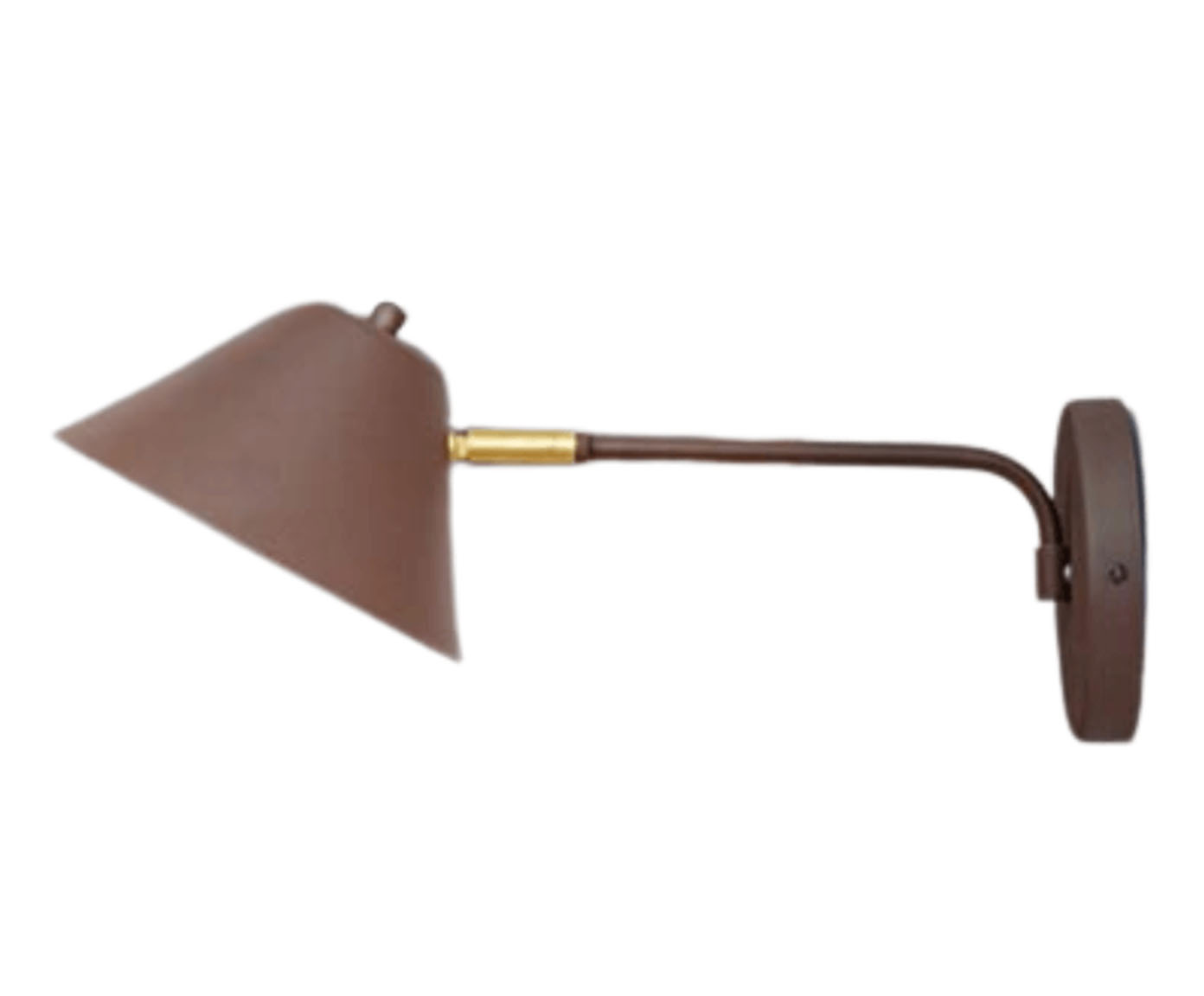 Arandela Bak Marrom Corten Bivolt - image 0