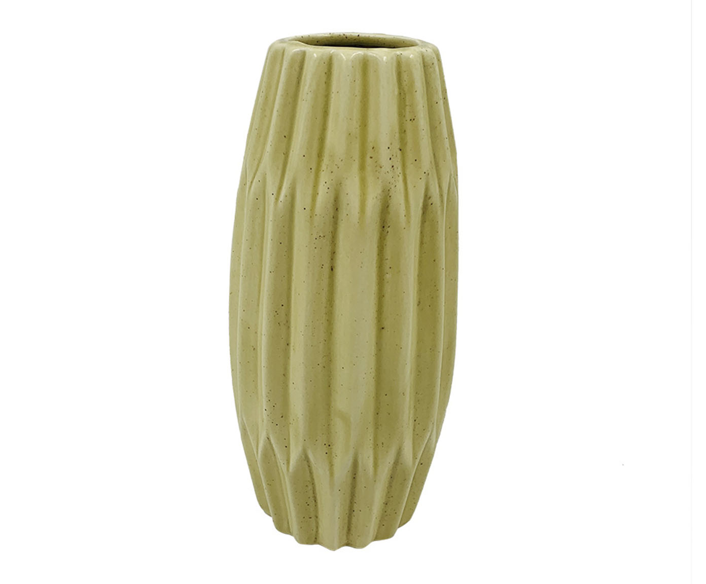 Vaso em Cer&acirc;mica Agafya Amarelo - image 0