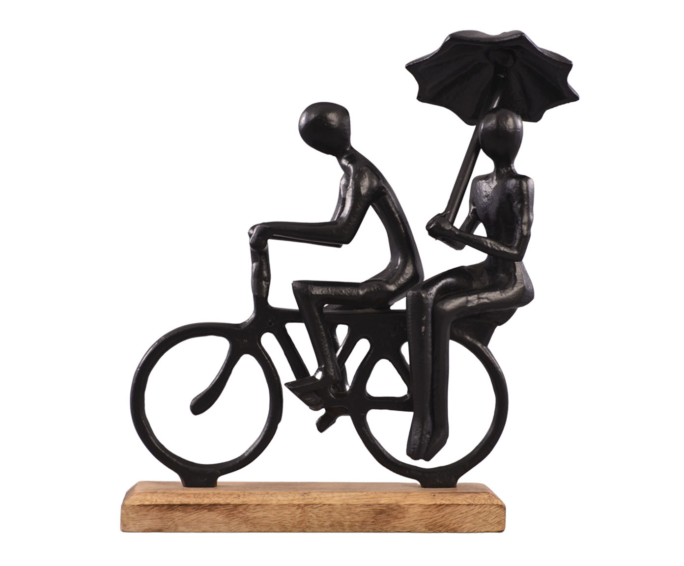 Escultura Casal Biker Preta - image 0