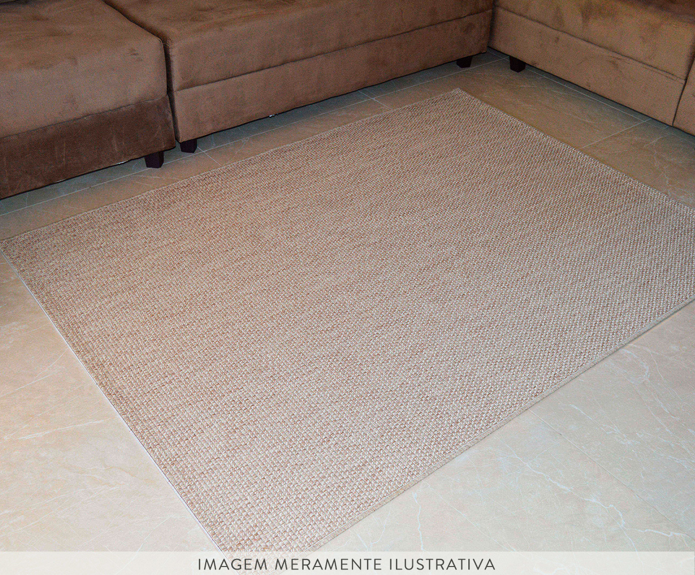 Tapete Artesanal Look Jacquard Flor de Liz A image number 3