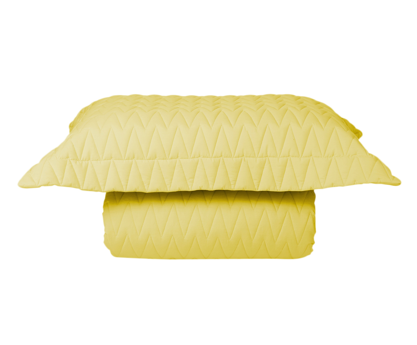 Jogo de Cobre-Leito Zig Amarelo 200 Fios image number 1