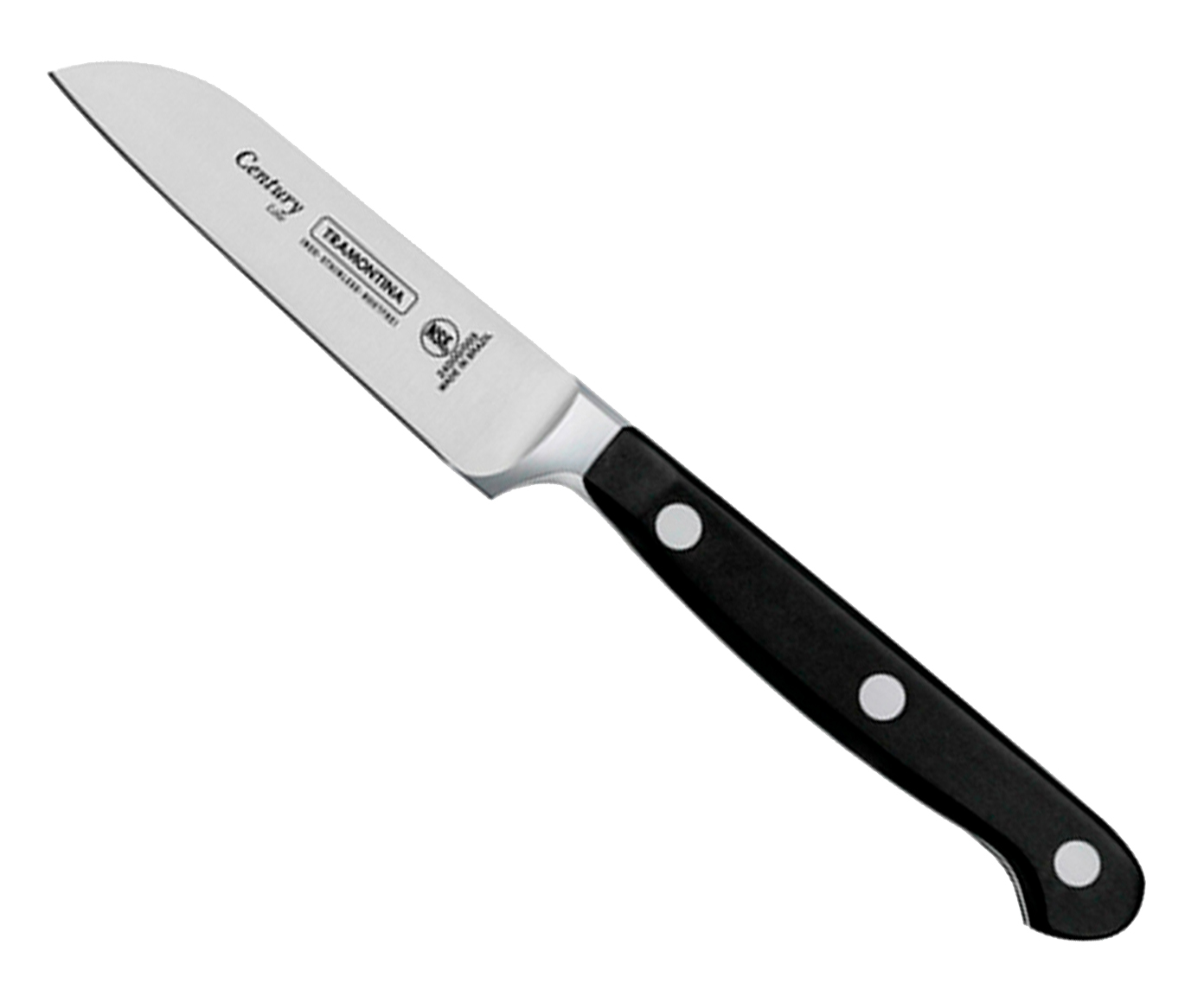 Faca para Legumes em Inox Agile 3" - Preta - image 0