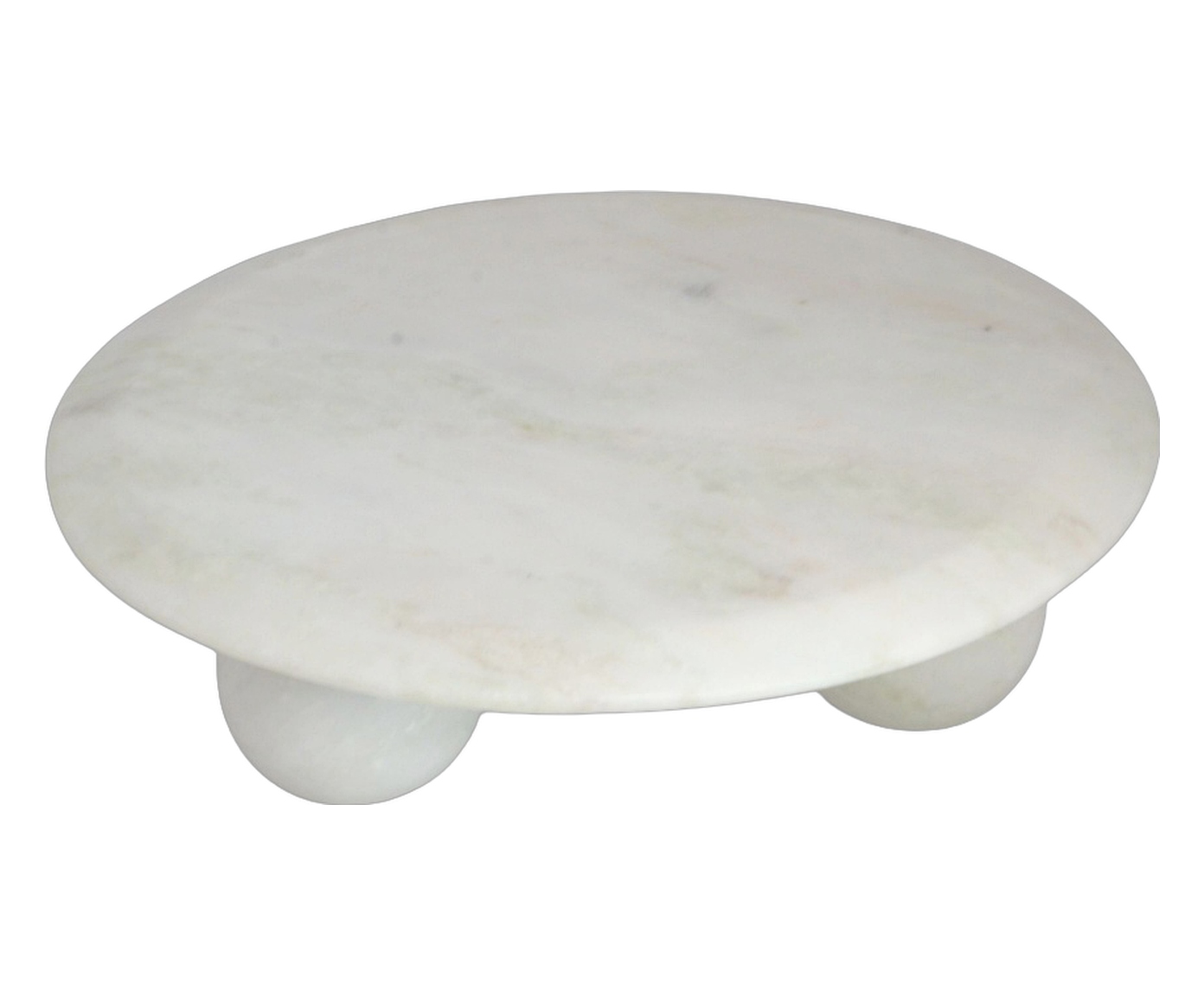 Bandeja Decorativa Lucent Branco e Cinza - image 0