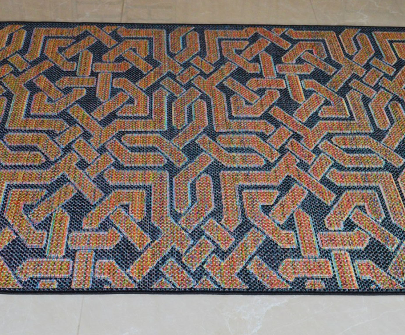 Tapete Pequeno em Sisal Unique Lisboa Discerning Preto image number 6