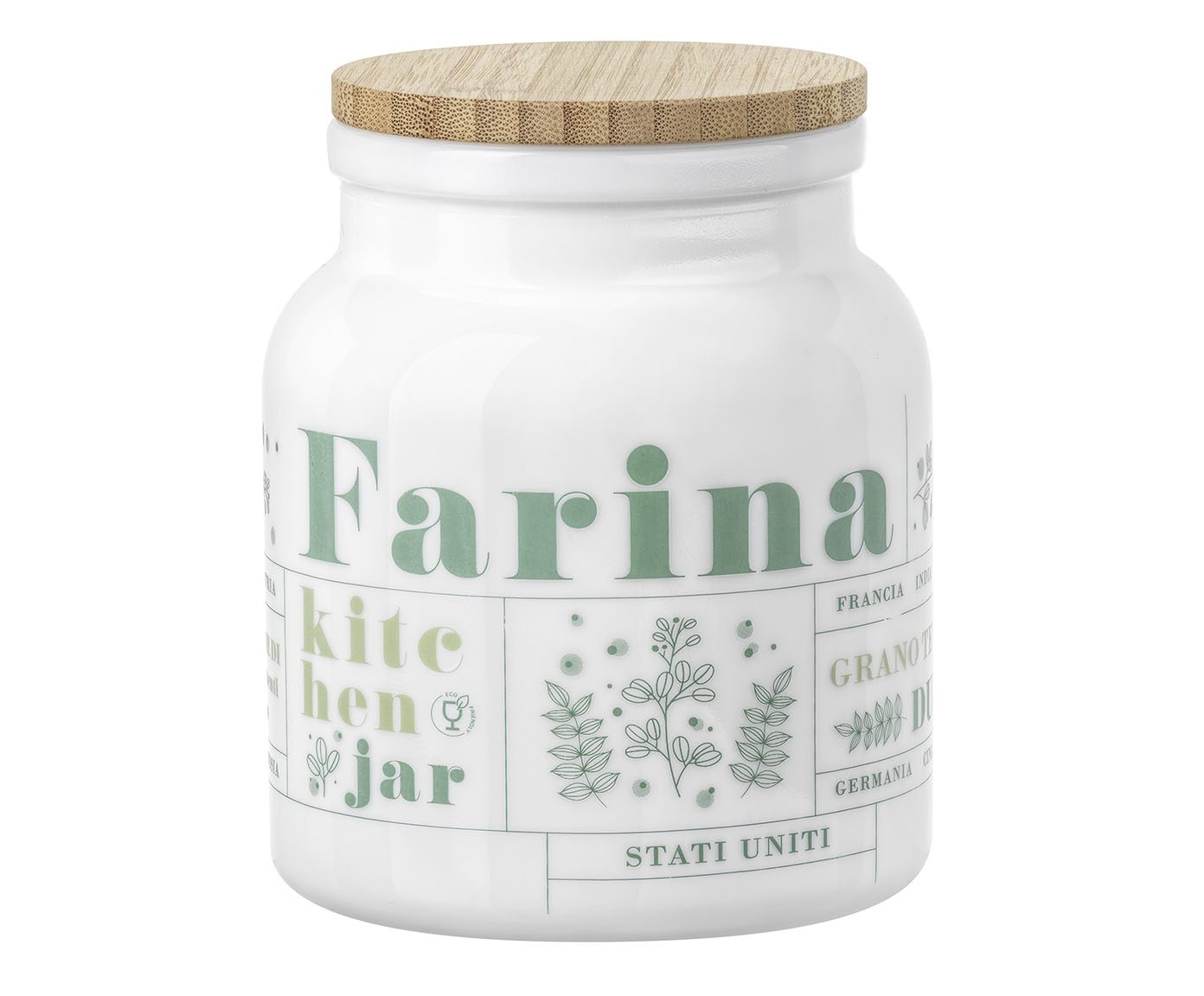 Pote Victoriana Farinha Branco - image 0