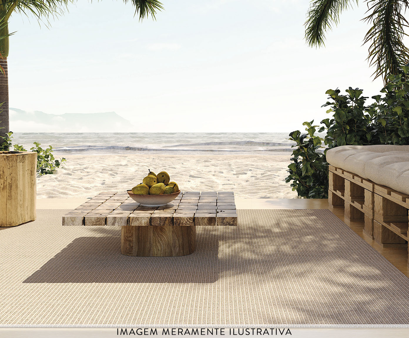 Tapete Lombok Bege image number 2