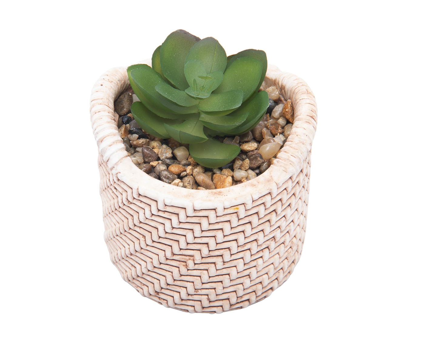 Cachepot de Cer&acirc;mica com Suculenta Palha - image 0