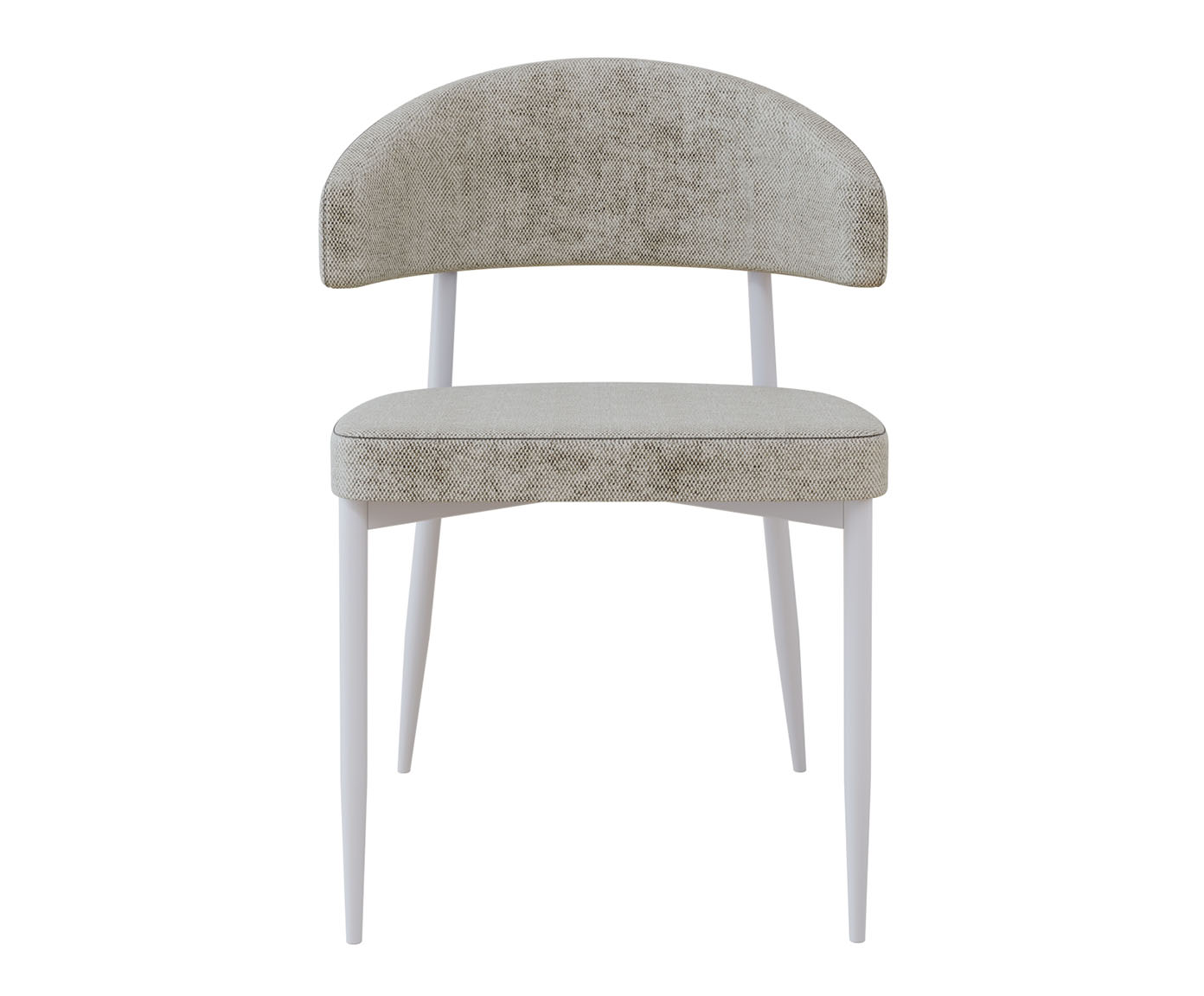 Cadeira Bless Fixa Lautrec Off-White e Branco Fosco - image 0