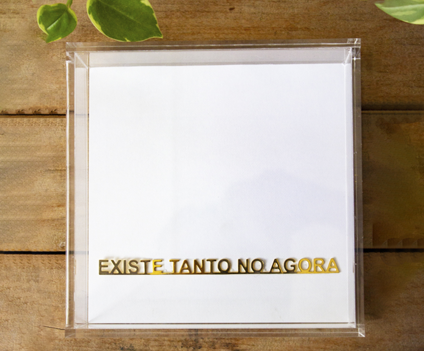 Quadro em Acr&iacute;lico "Existe Tanto No Agora" - image 1