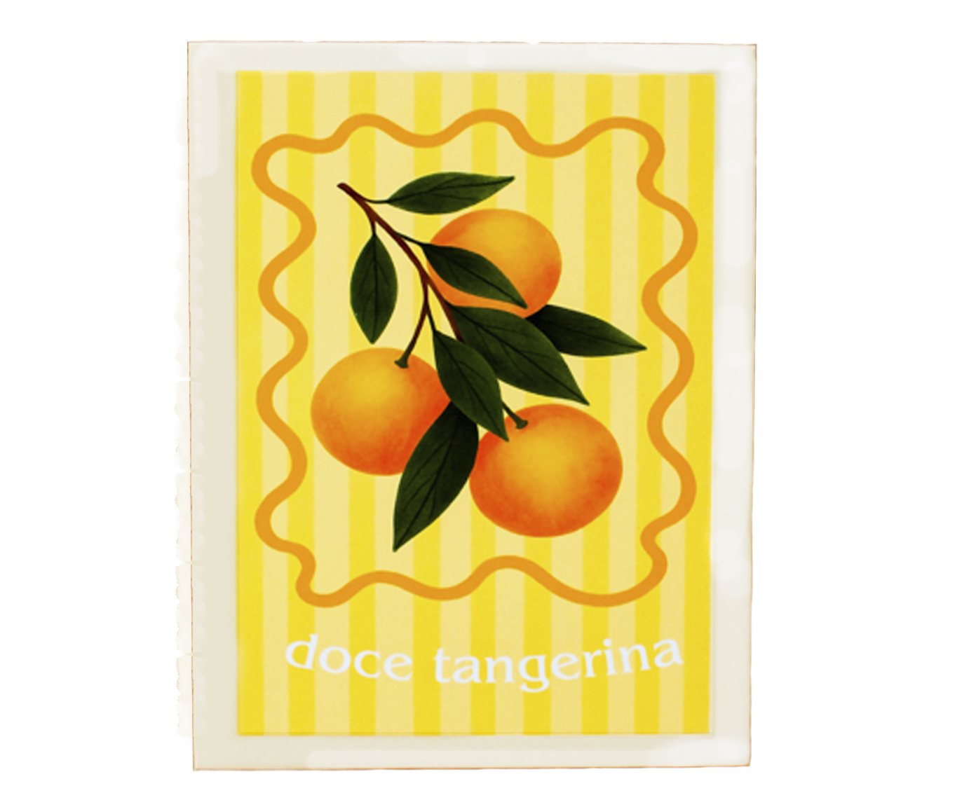 Azulejo Decorativo "Doce Tangerina" - image 0