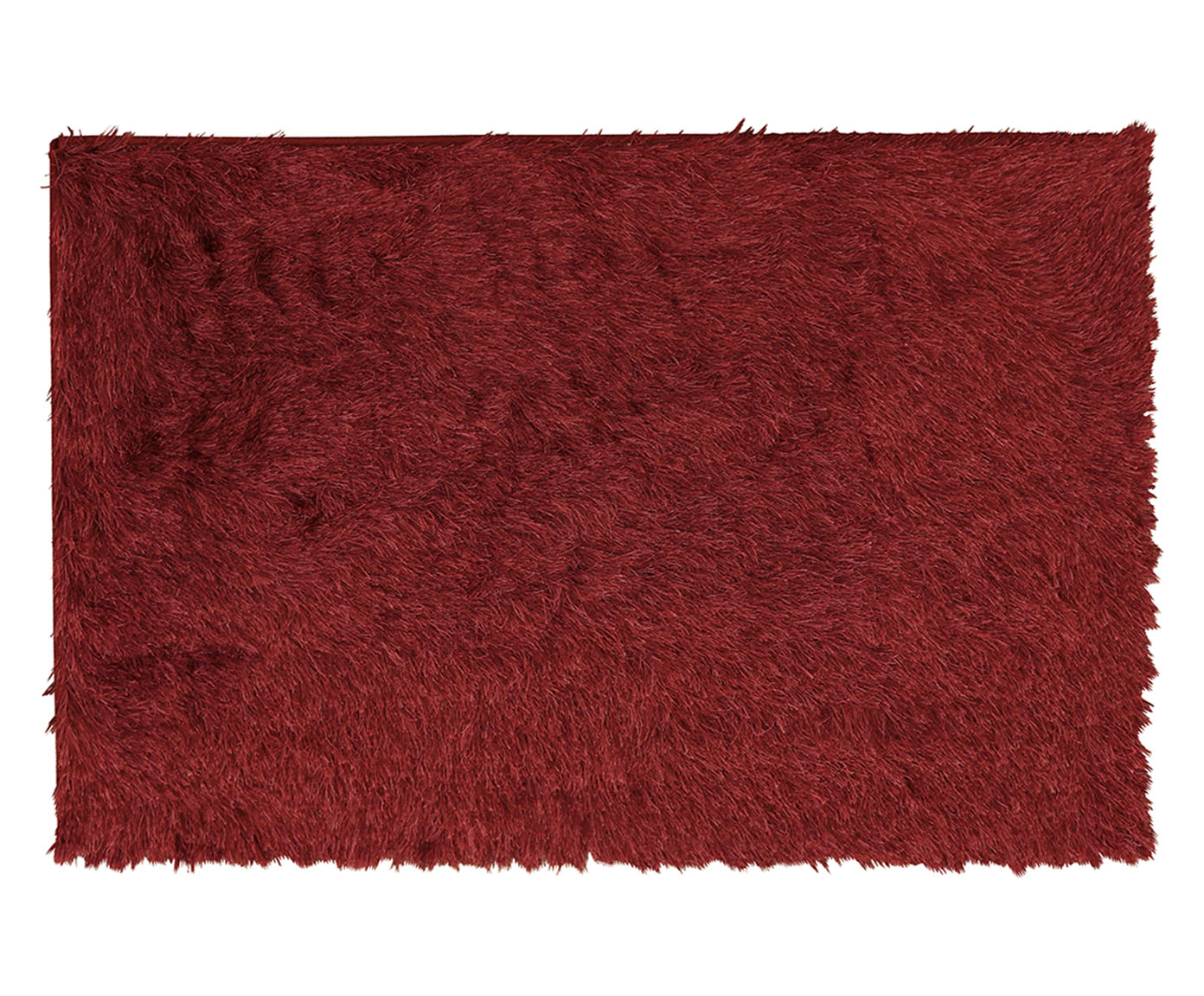 Tapete Tufting Lunar N Bord&ocirc; Vermelho - image 1