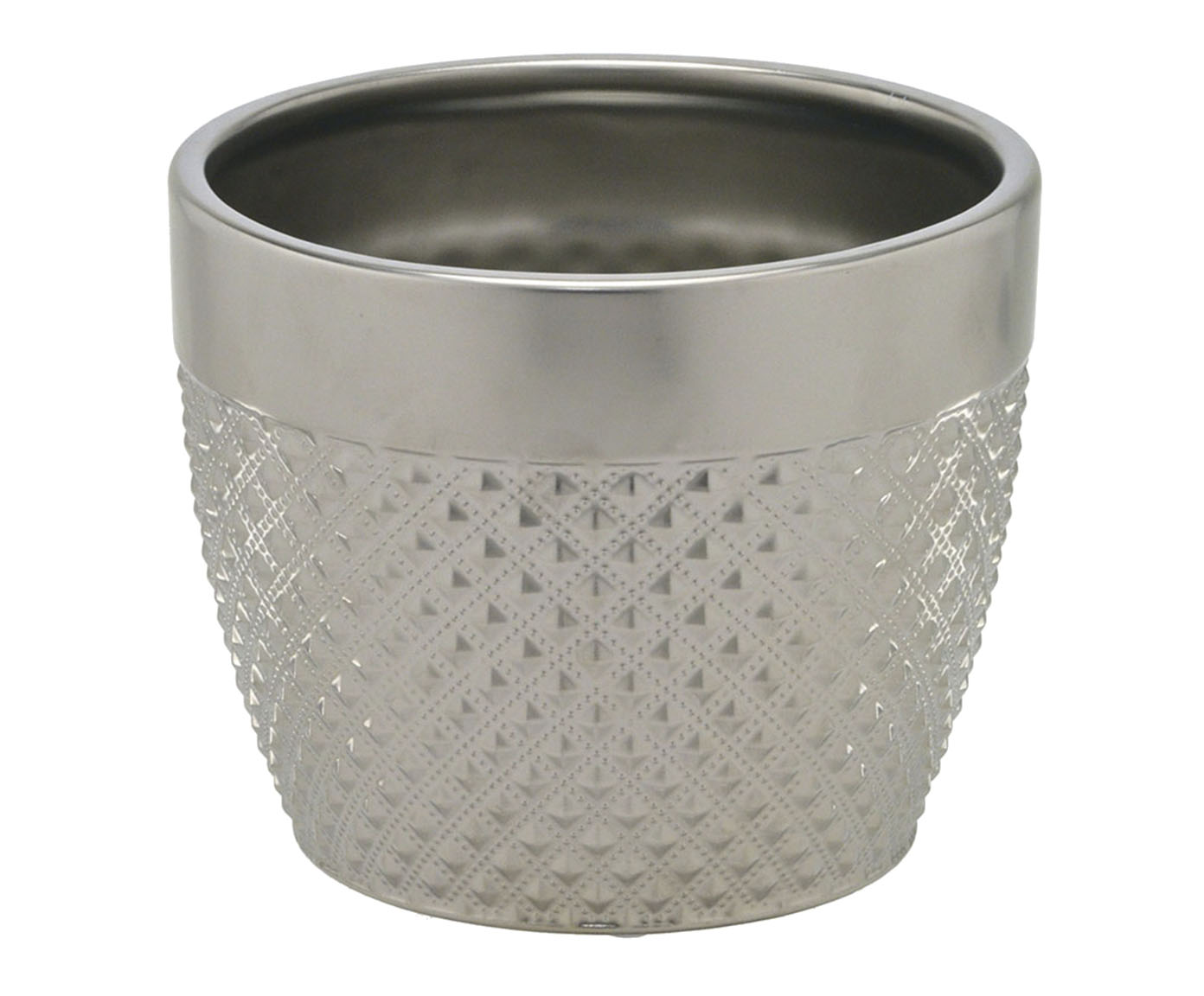 Cachepot Apuleio Prateado - image 0