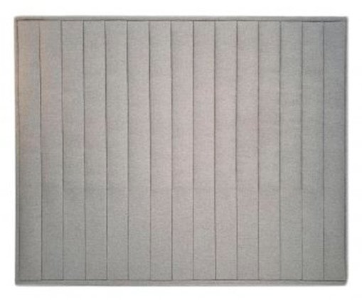 Cabeceira Painel em Linho Vicenza - Cinza - image 0