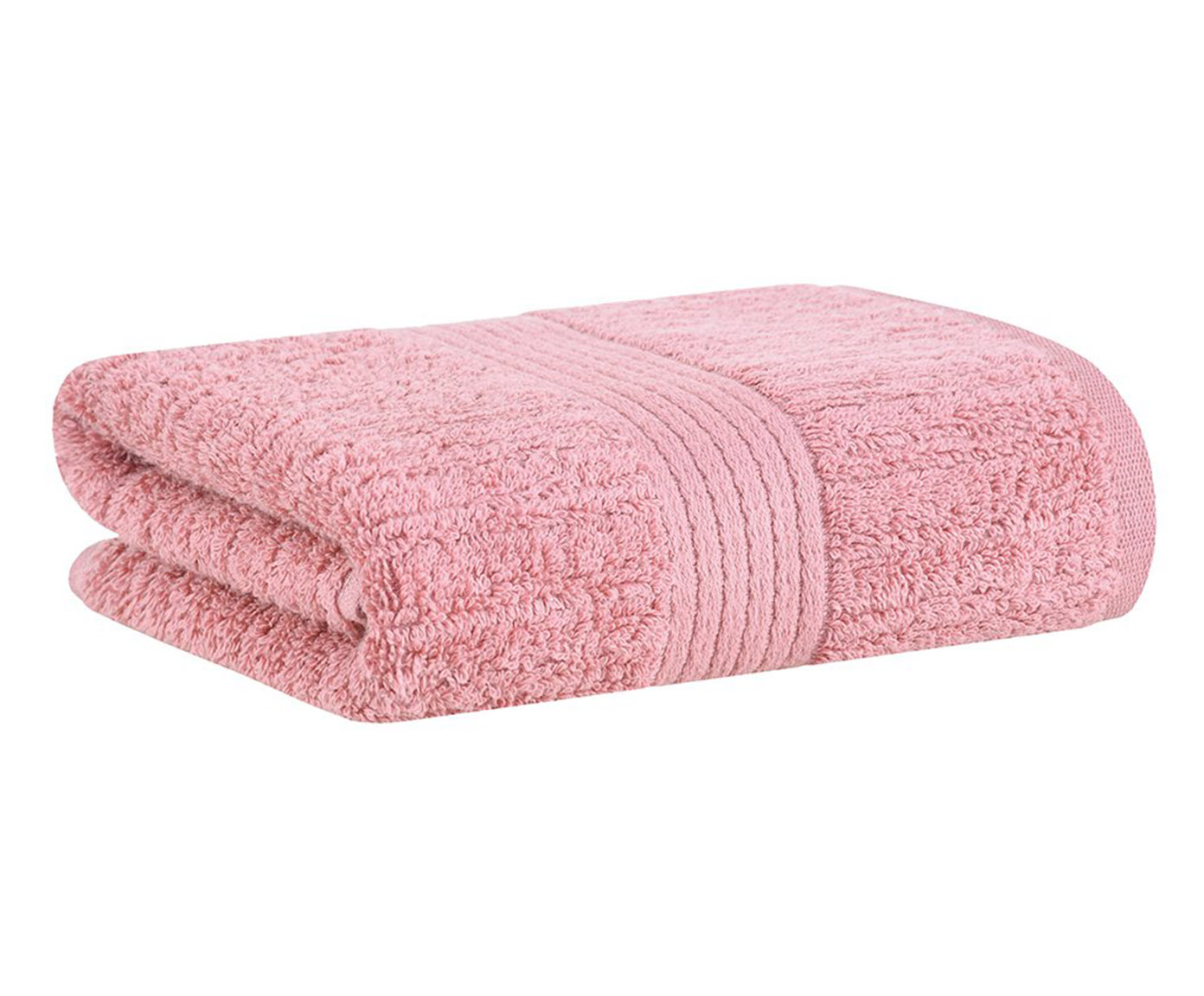 Jogo de Toalhas Fio Penteado Canelado Gigante Rosa P&eacute;tala image number 2