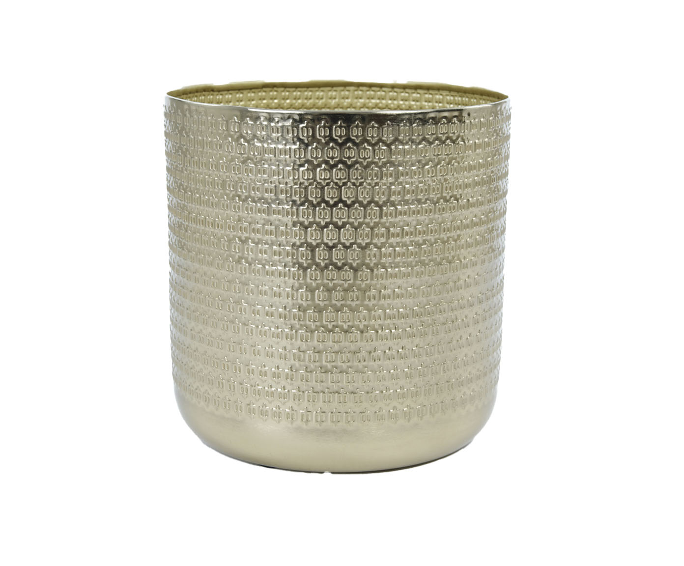 Cachepot Alto Lat&atilde;o Dourado - image 0