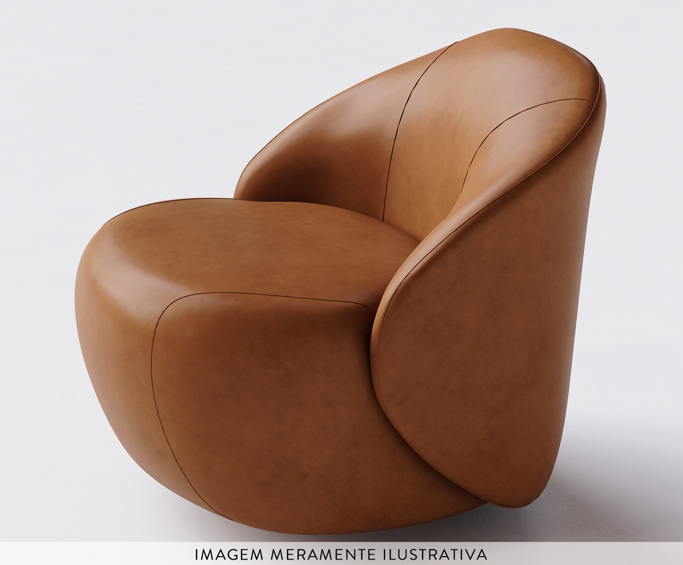 Poltrona Zoe Marrom image number 3