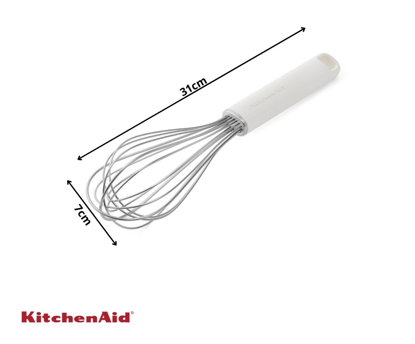 Fouet para Bater Ovos Kitchenaid Branco - image 1