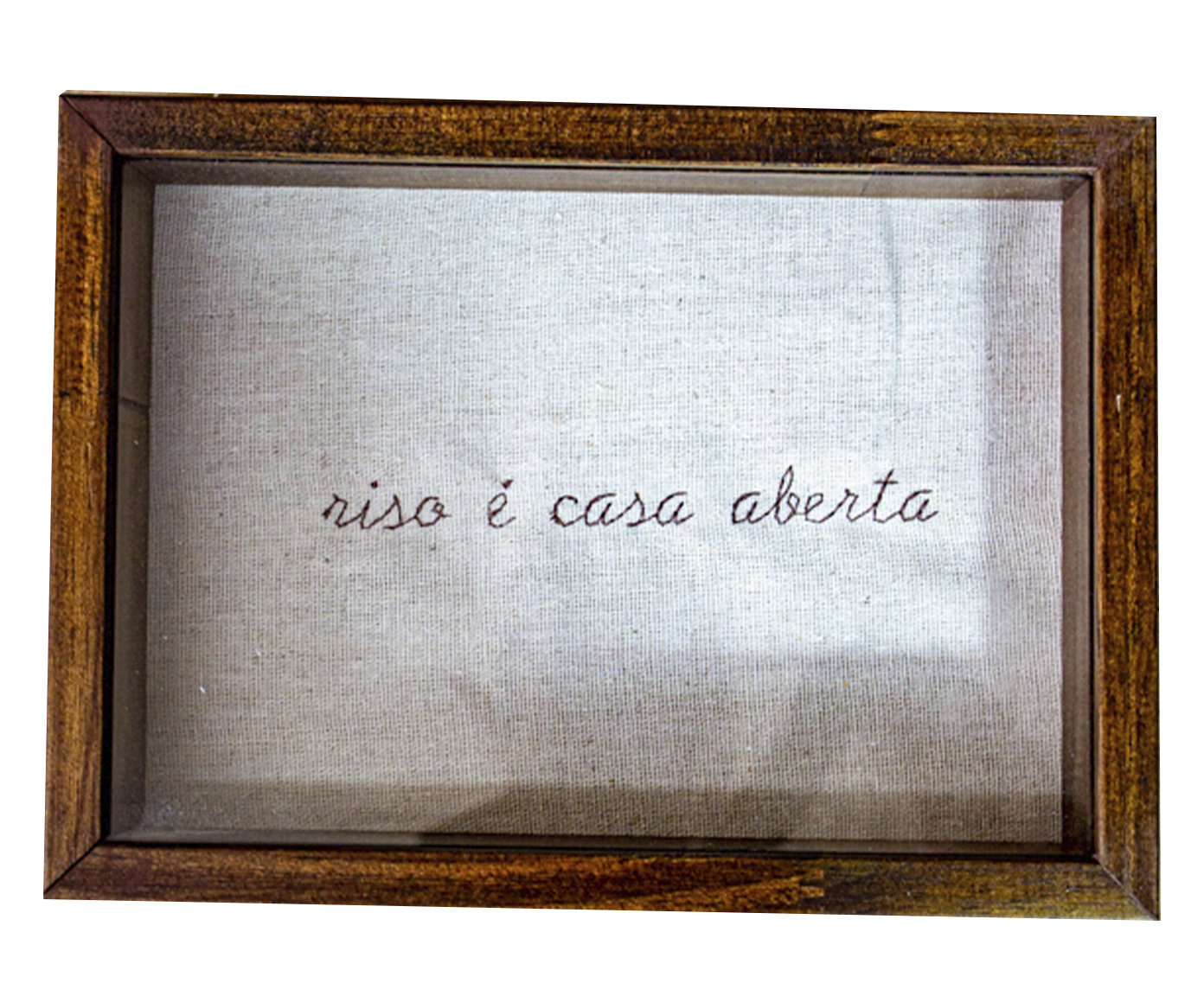 Quadro Decorativo "Riso &eacute; Casa Aberta" - image 0