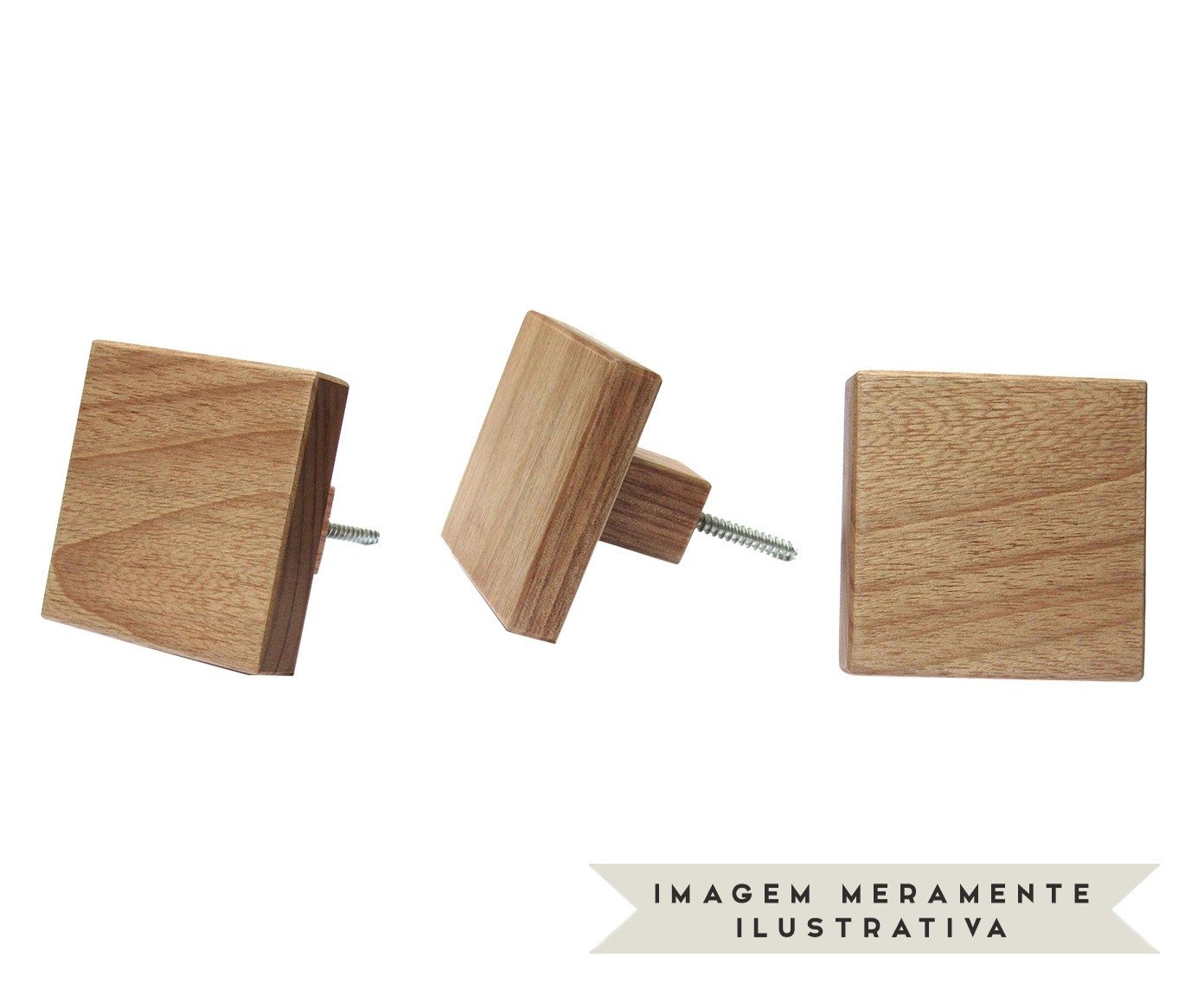 Jogo de Ganchos Square Natural image number 3