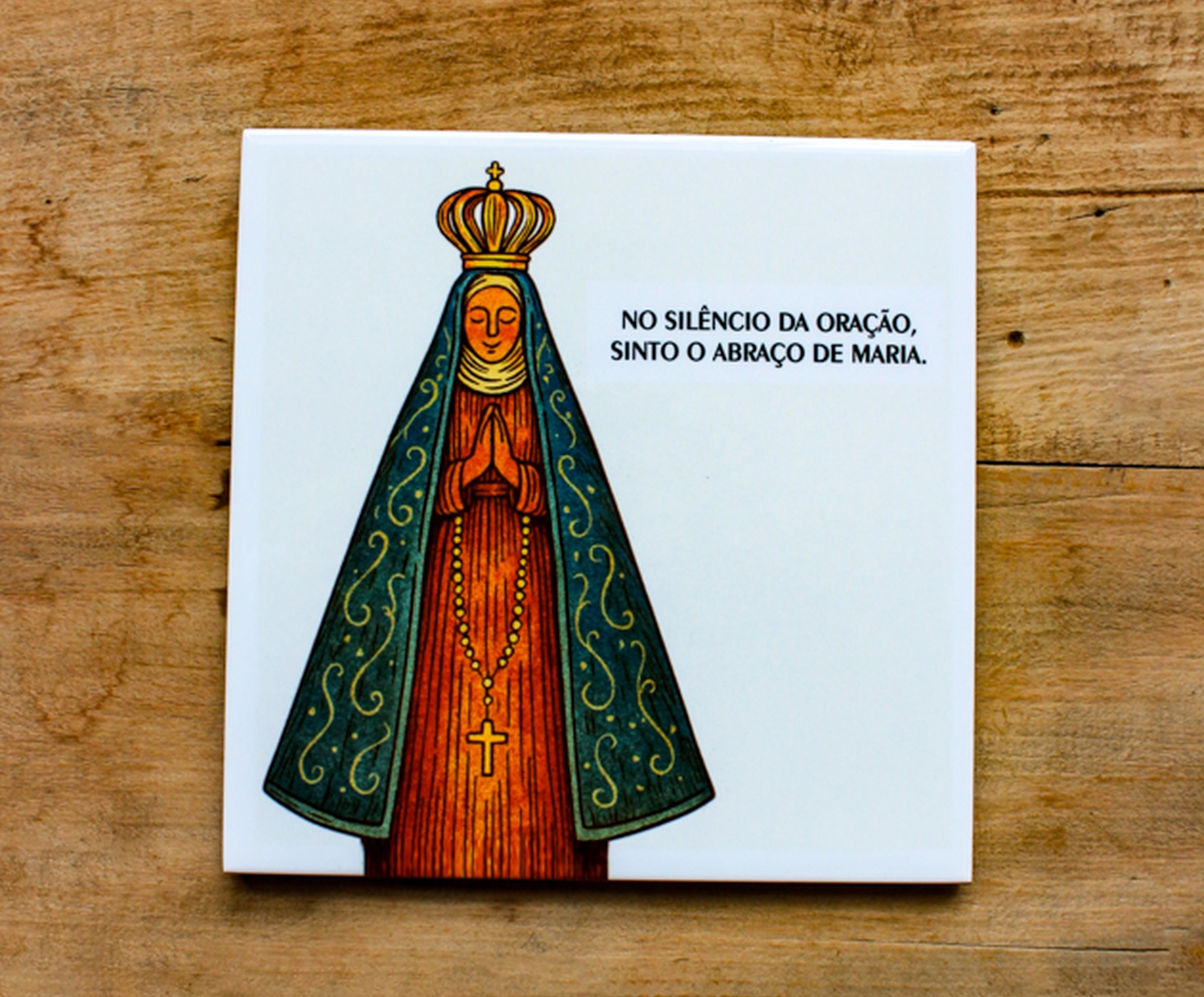 Azulejo Decorativo "Nossa Senhora Aparecida" - image 1