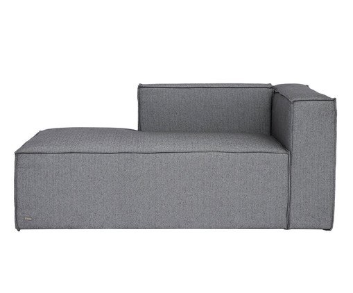Sof&aacute; M&oacute;dulo Chaise Esquerdo Mensa Cinza Claro - image 1