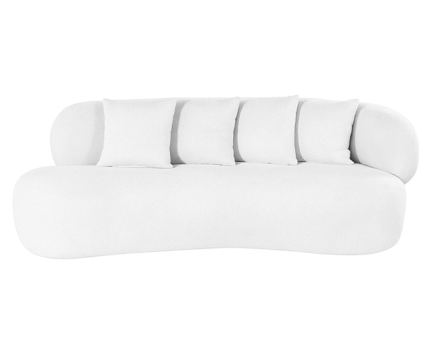 Sof&aacute; Liber Boucl&eacute; Off White I - image 0