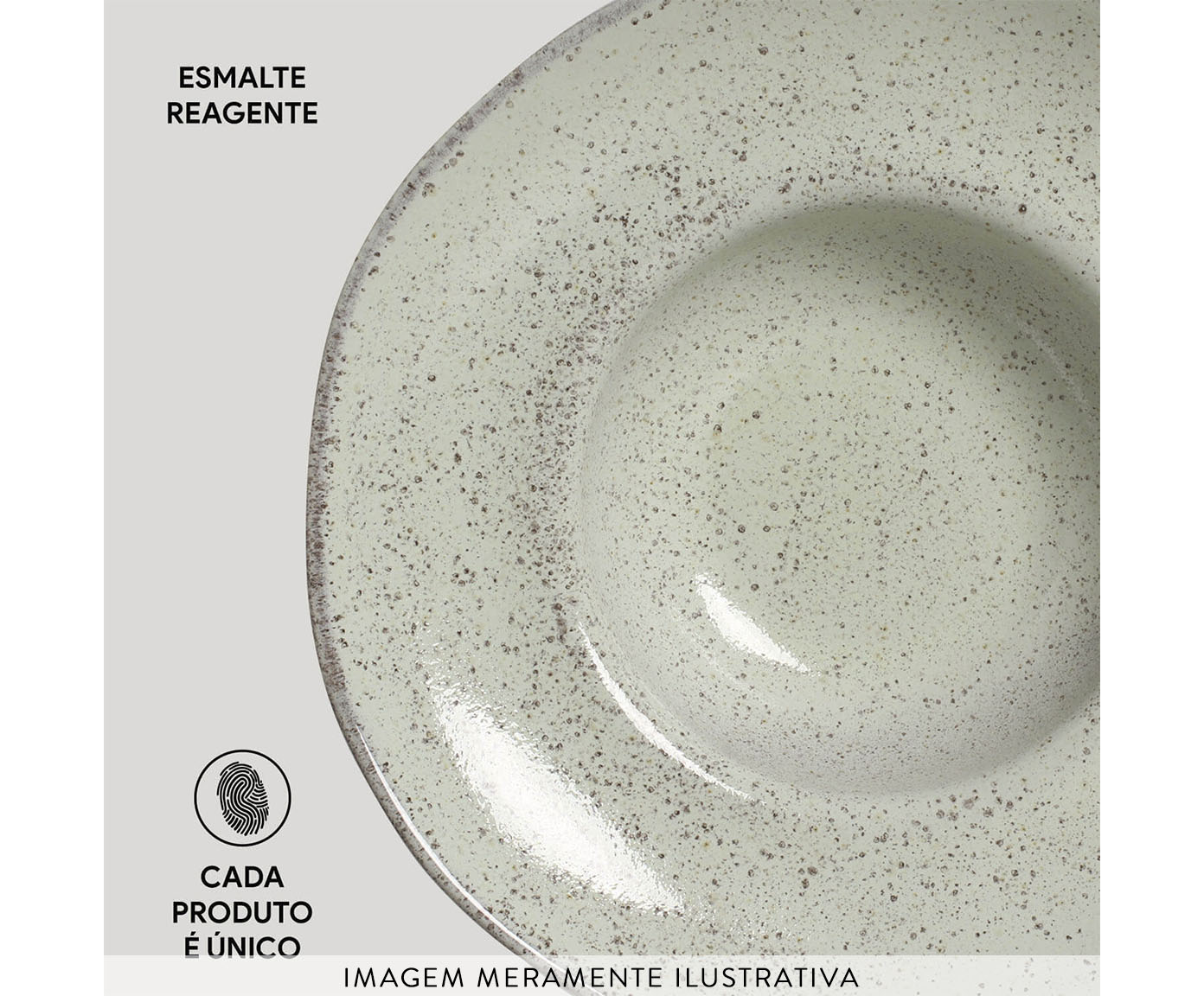 Jogo de Pratos para Massa Org&acirc;nico Pistache Verde Menta image number 4