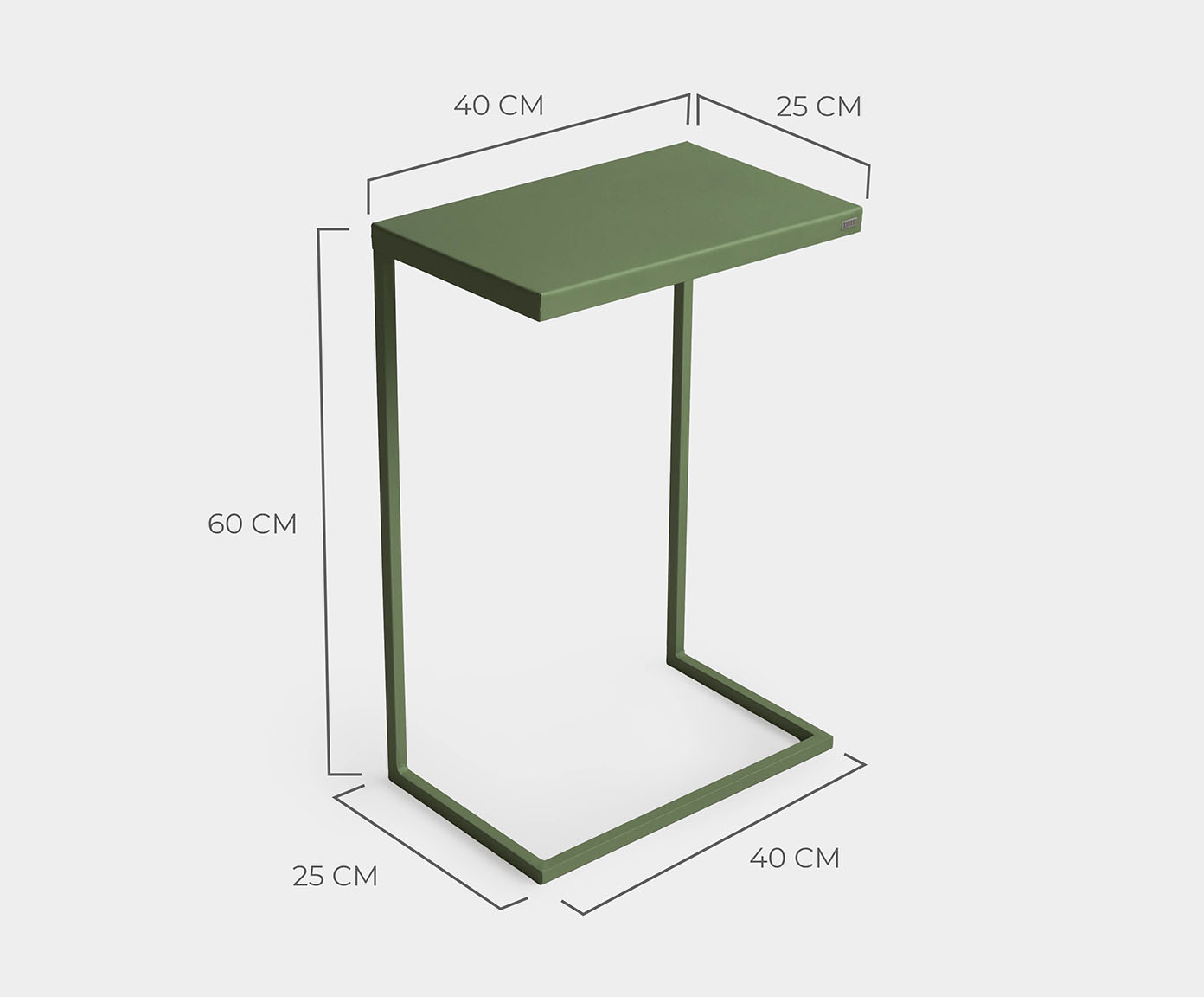 Mesa de Apoio Wire Verde - image 1