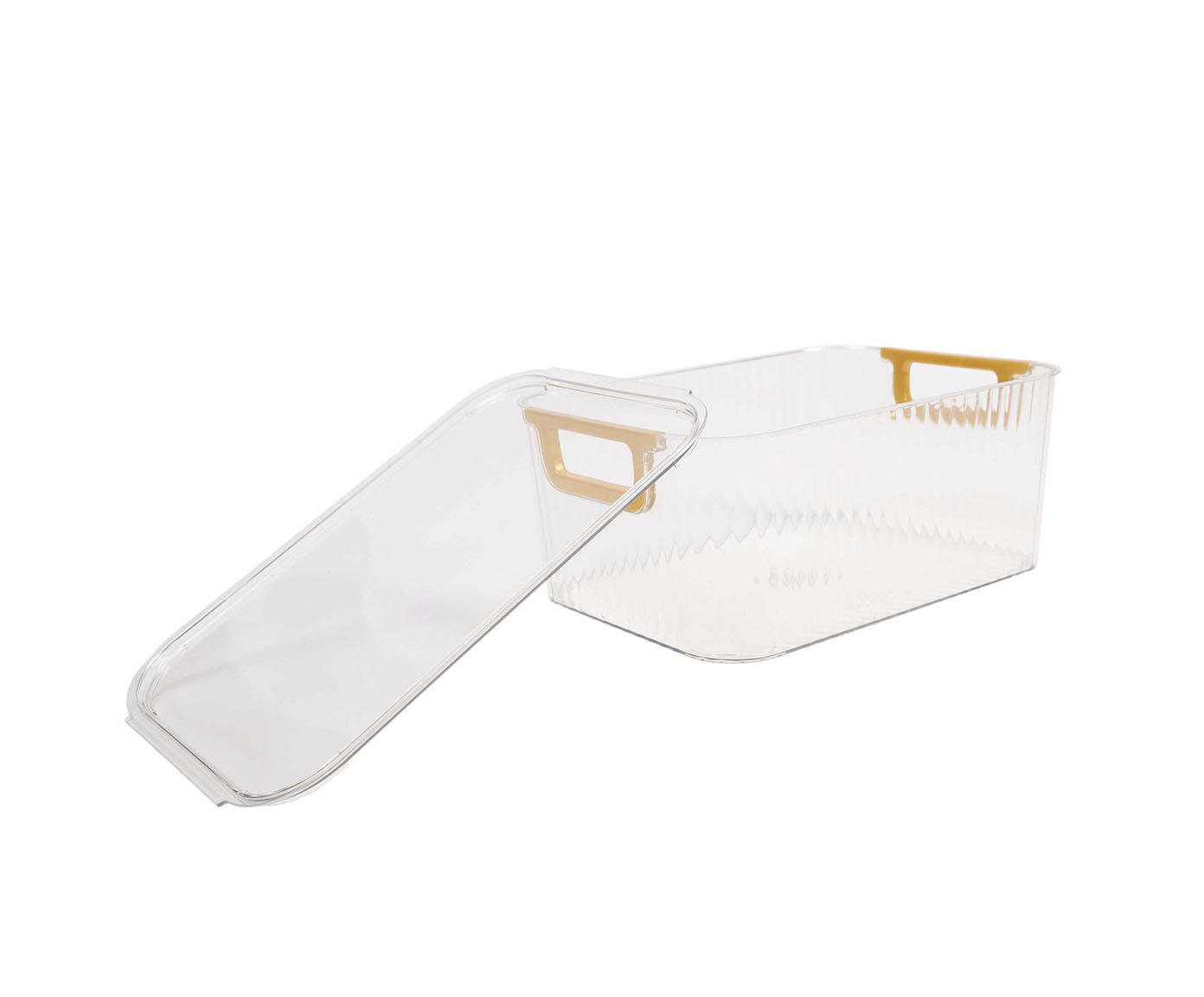 Caixa Organizadora Modern Stripes Clear - image 1