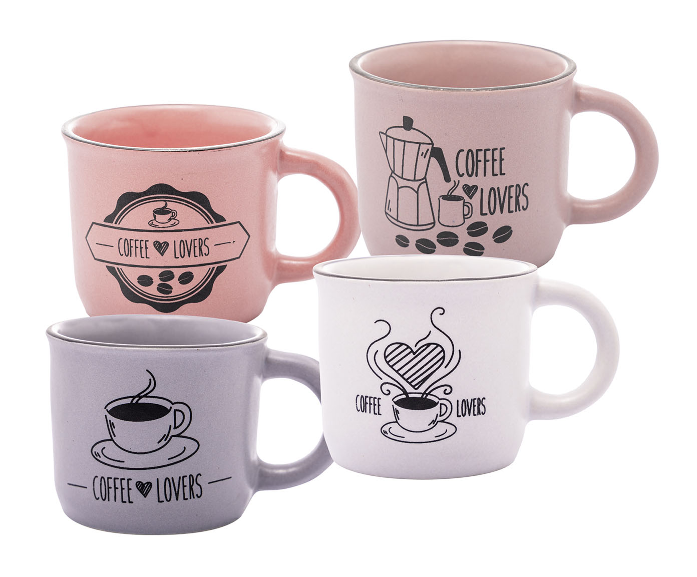 Jogo de Canecas de Caf&eacute; Coffee Lovers - image 1