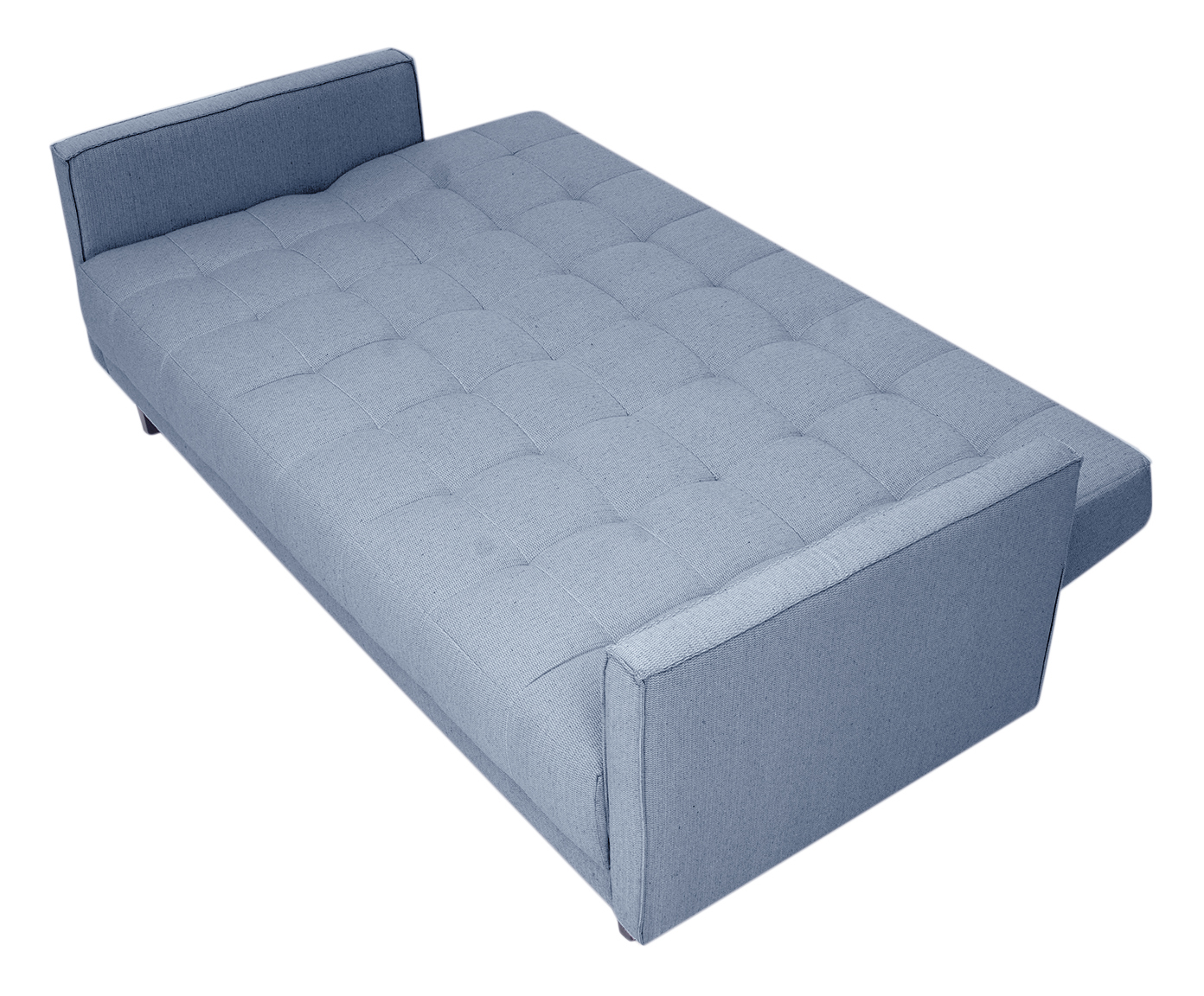 Sof&aacute; Cama Brooklyn Listrado Azul image number 13