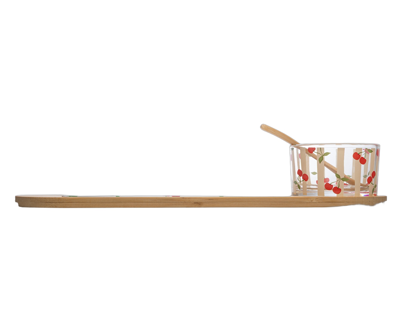 Jogo para Servir em Bambu Cherry - image 1