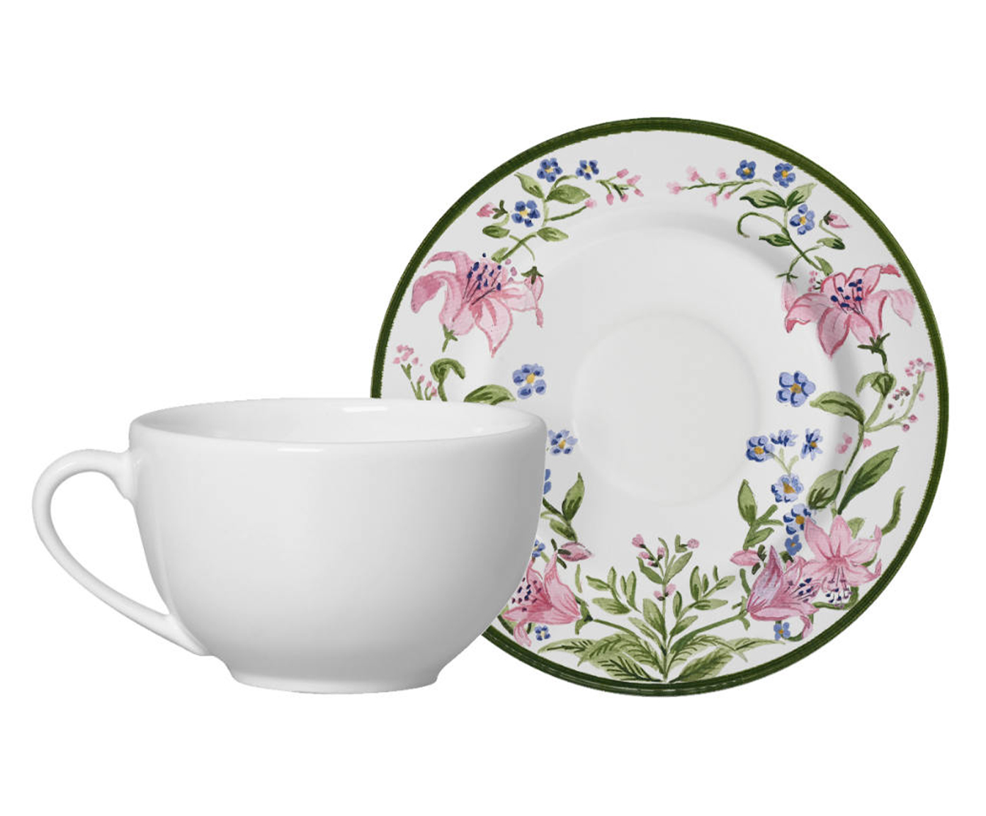 Aparelho de Jantar Bellet Bouquet Rosa - image 1