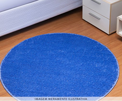Tapete Redondo Classic Azul - image 1