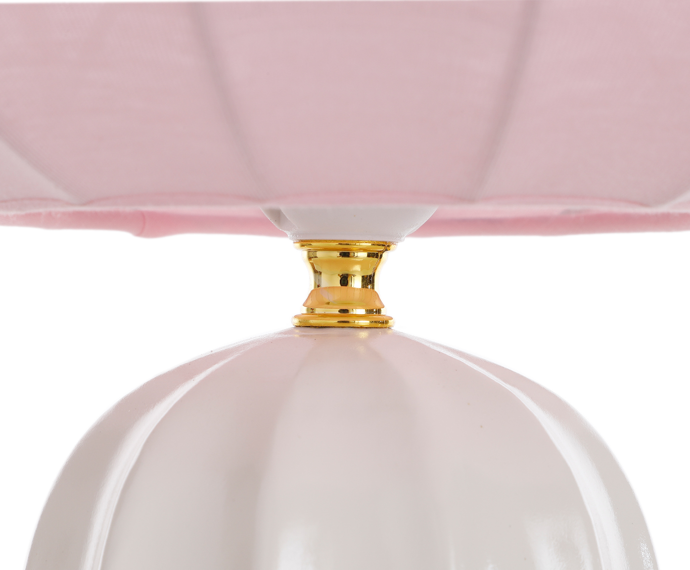 Lumin&aacute;ria de Mesa L&uacute;men Rosa e Branca image number 2