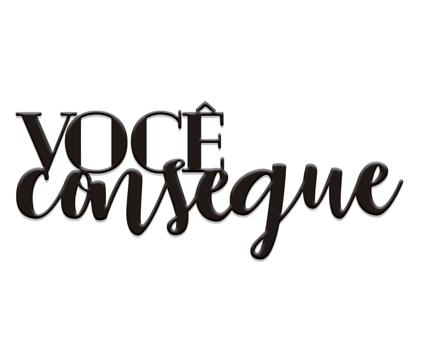 Adorno De Parede Voc&ecirc; Consegue - image 0