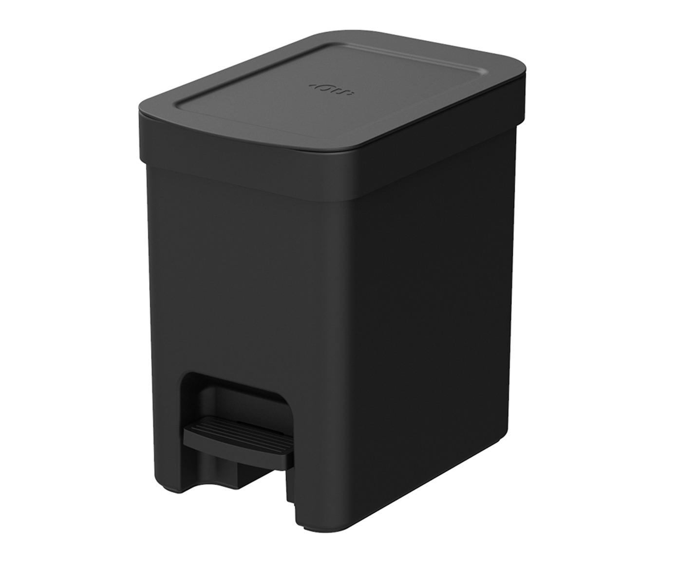 Lixeira de Pedal Trium II Preto Fechado - image 0