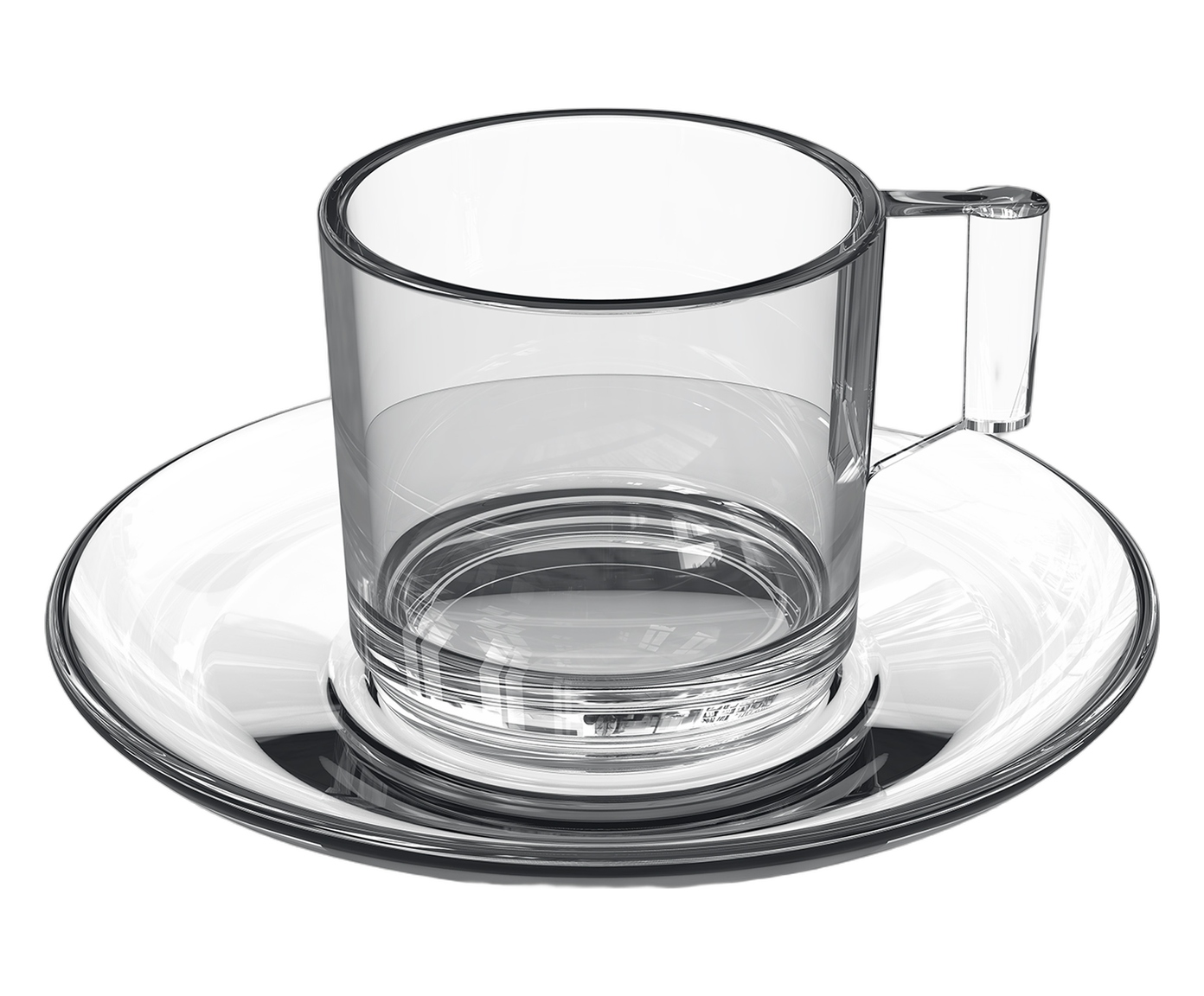 Jogo de X&iacute;caras para caf&eacute; Dia a Dia em vidro - image 0