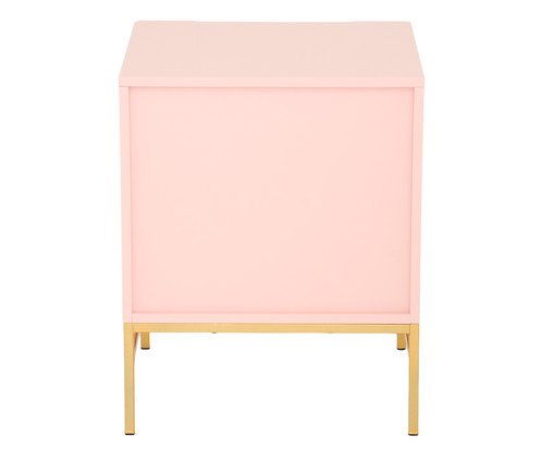 Mesa de Cabeceira Cerchio D'Oro com Nicho - Ros&eacute; image number 5