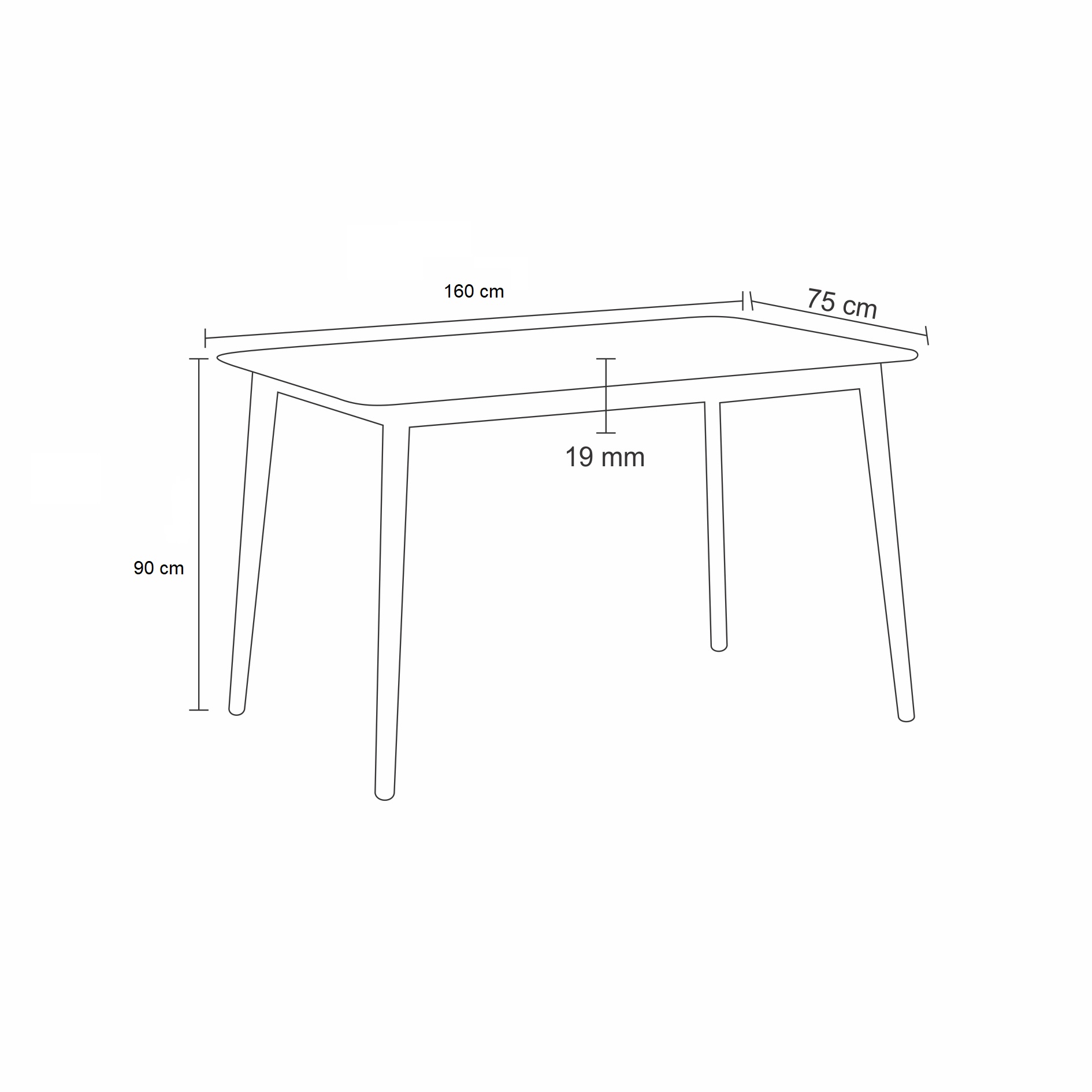 Mesa Finlandia Preto - image 1