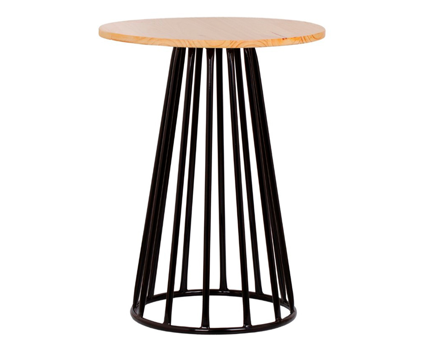 Mesa Lateral Redonda Spin - Natural - image 0