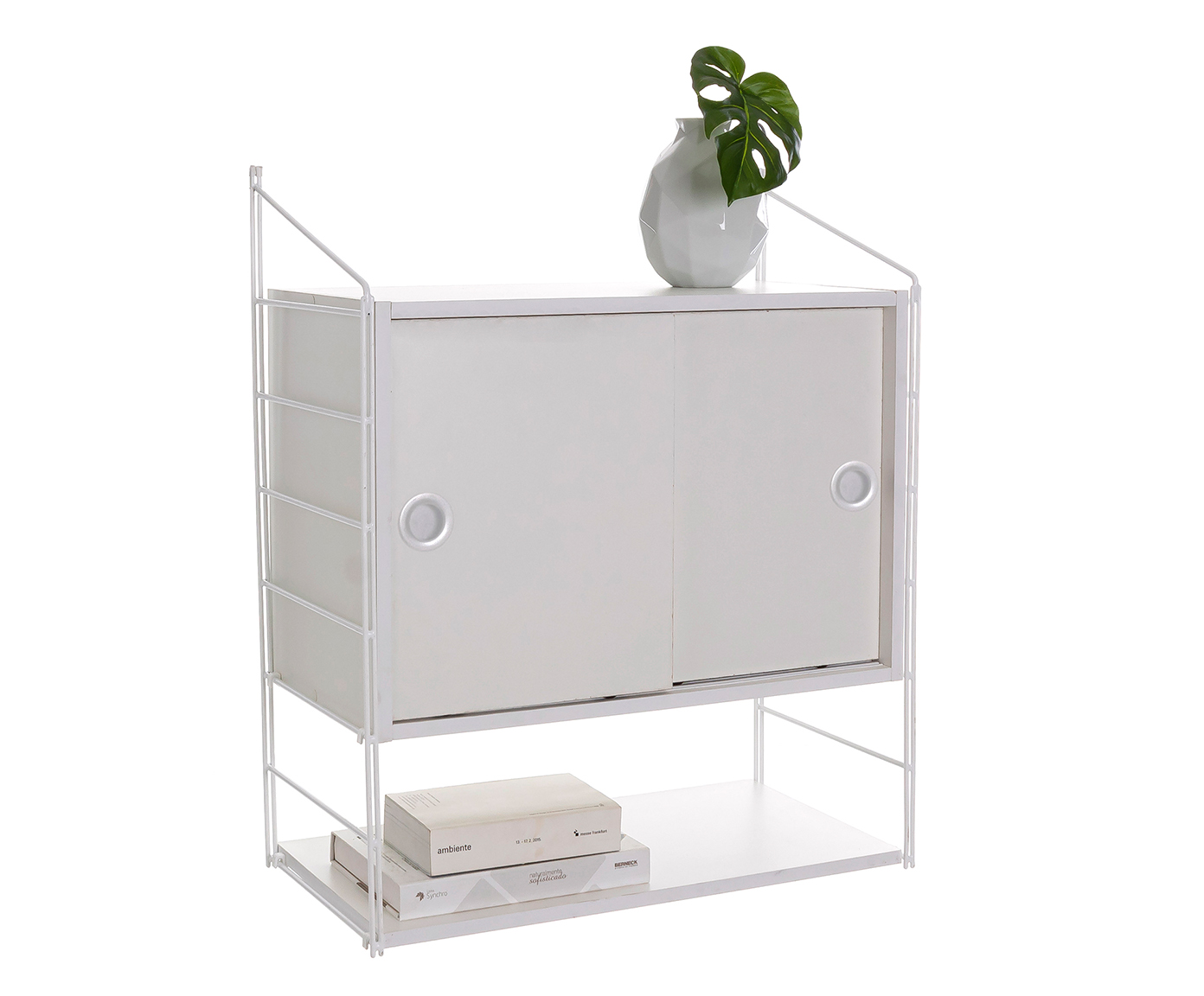 Estante com Arm&aacute;rio Stella Branco - image 0