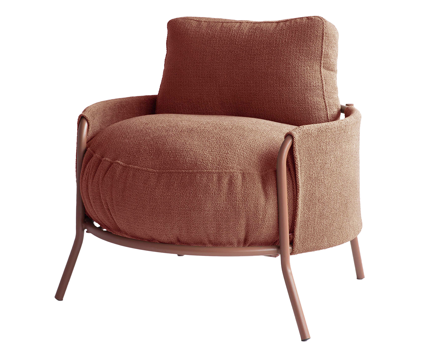 Poltrona Luden Boucl&eacute; Terracota - image 0