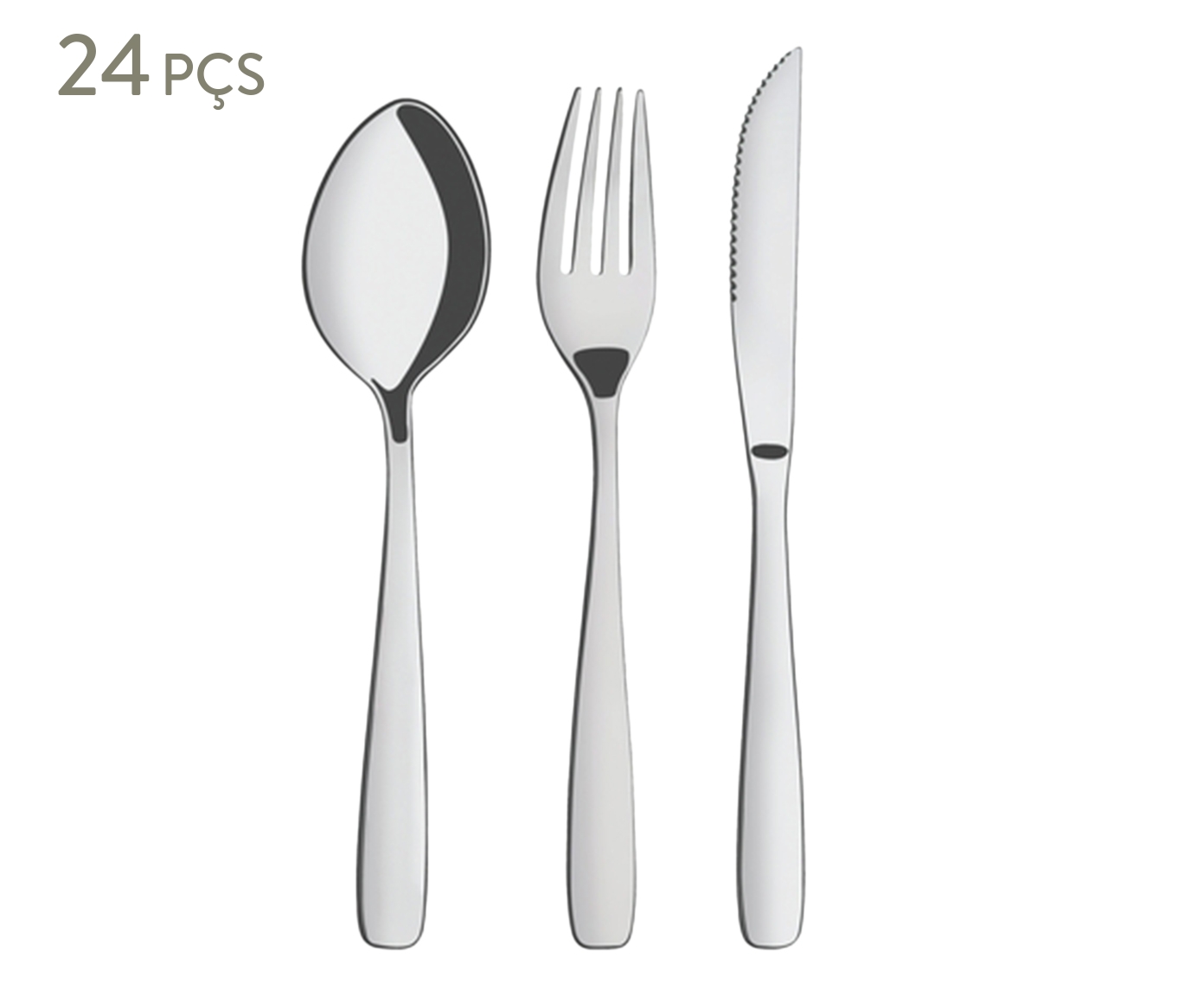 Faqueiro em Inox Amazonas - image 0