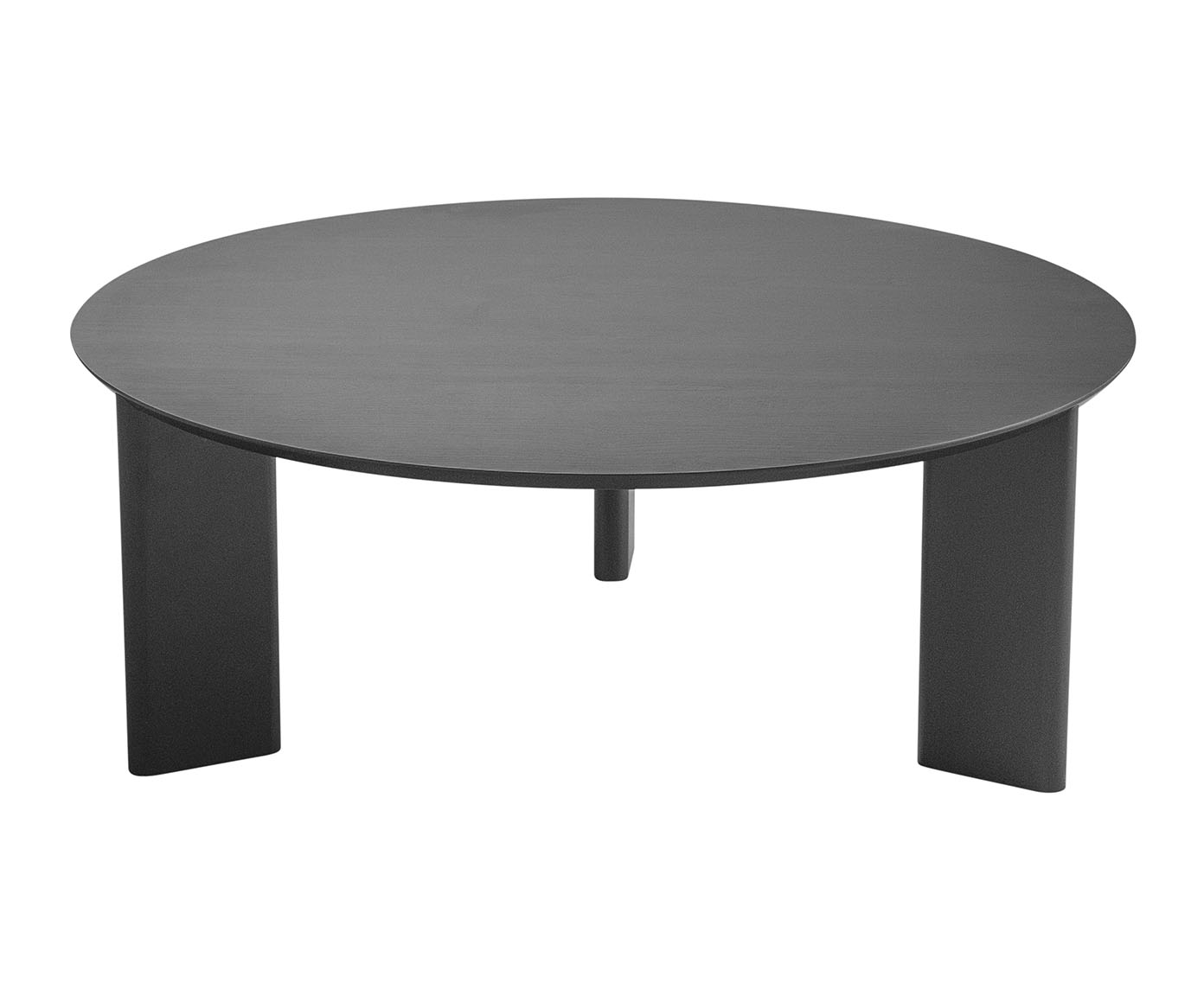 Mesa de Centro Org&acirc;nica Chanfrada Nero e Preto - image 0