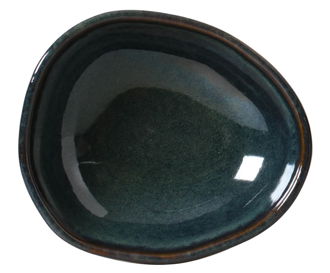 Jogo de Cumbucas Oval Org&acirc;nico Oceano Azul - image 1