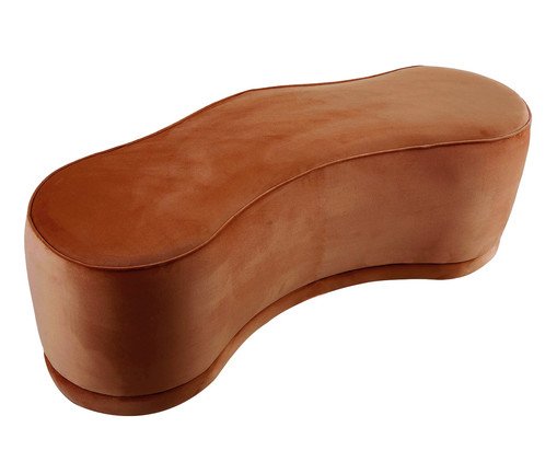 Puff em Veludo Fun Low Terracota image number 0