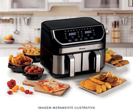 Fritadeira Ariete Air Fryer Dual image number 8