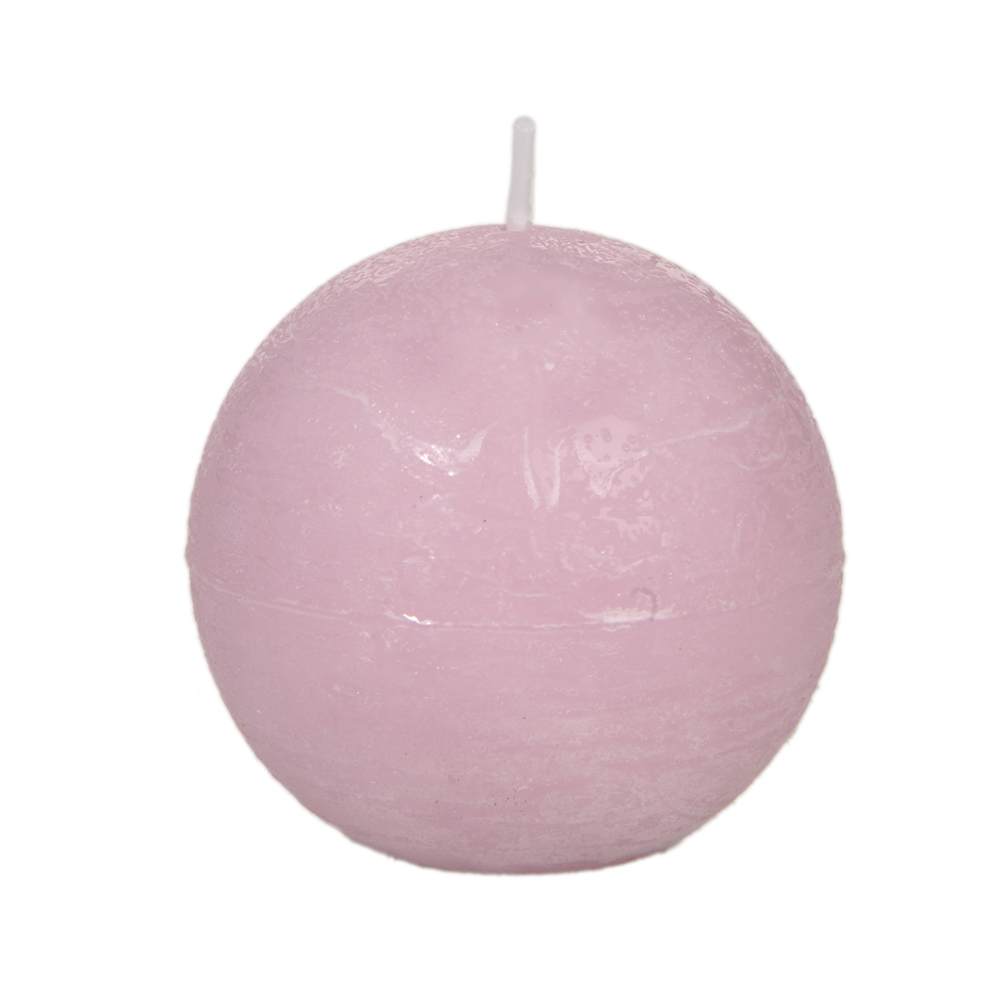 Vela Redonda 24h De Dura&ccedil;&atilde;o Rosa Claro - image 0